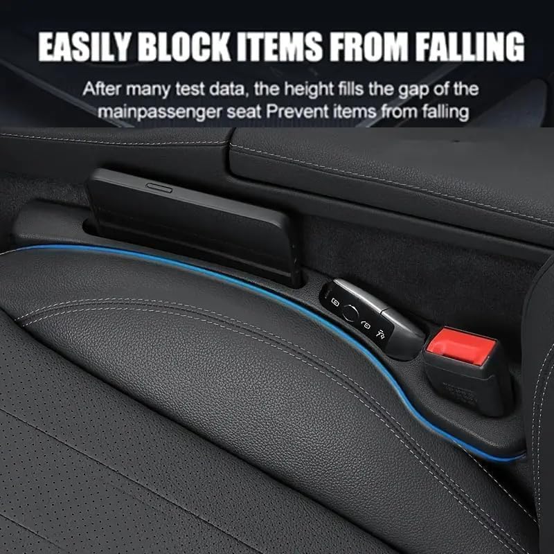 CEUTA Car Seat Gap Filler Organizer – Universal EVA Gap Filler Between Seat