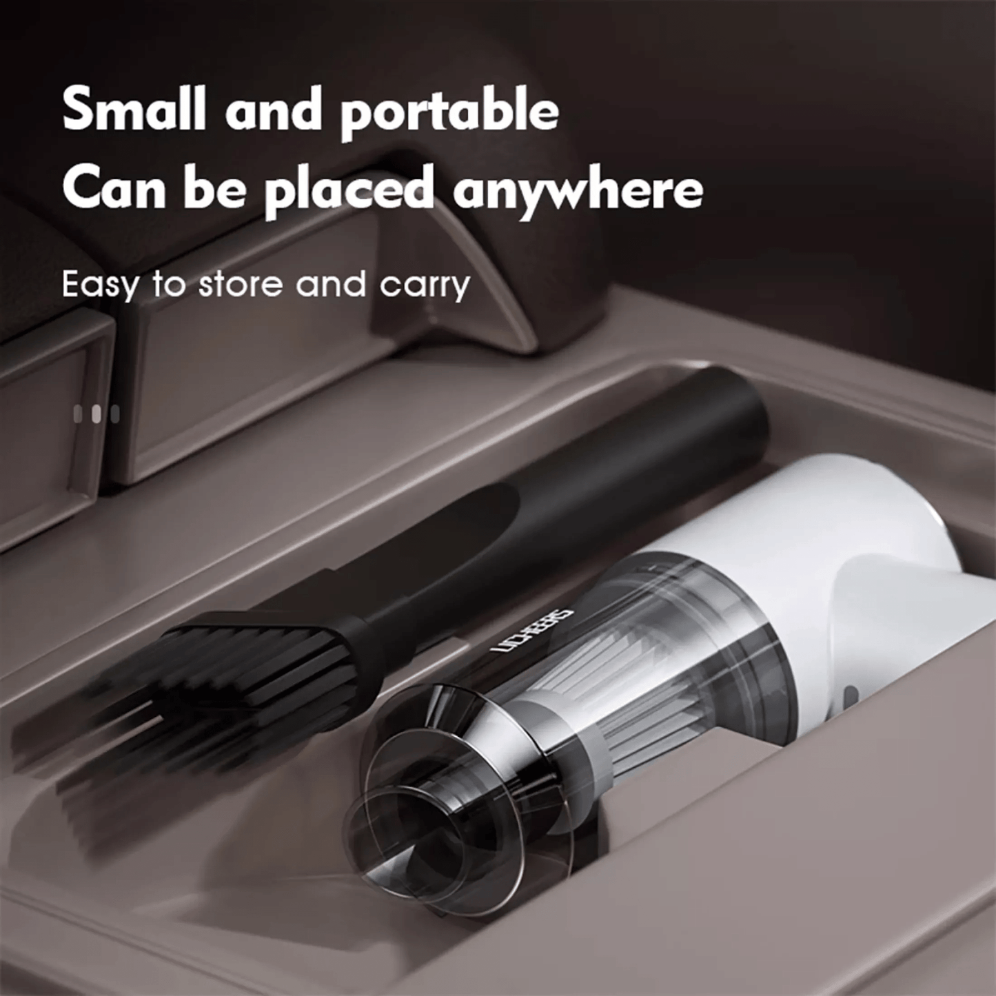 CEUTA 3 in 1 Portable Car Vacuum Cleaner