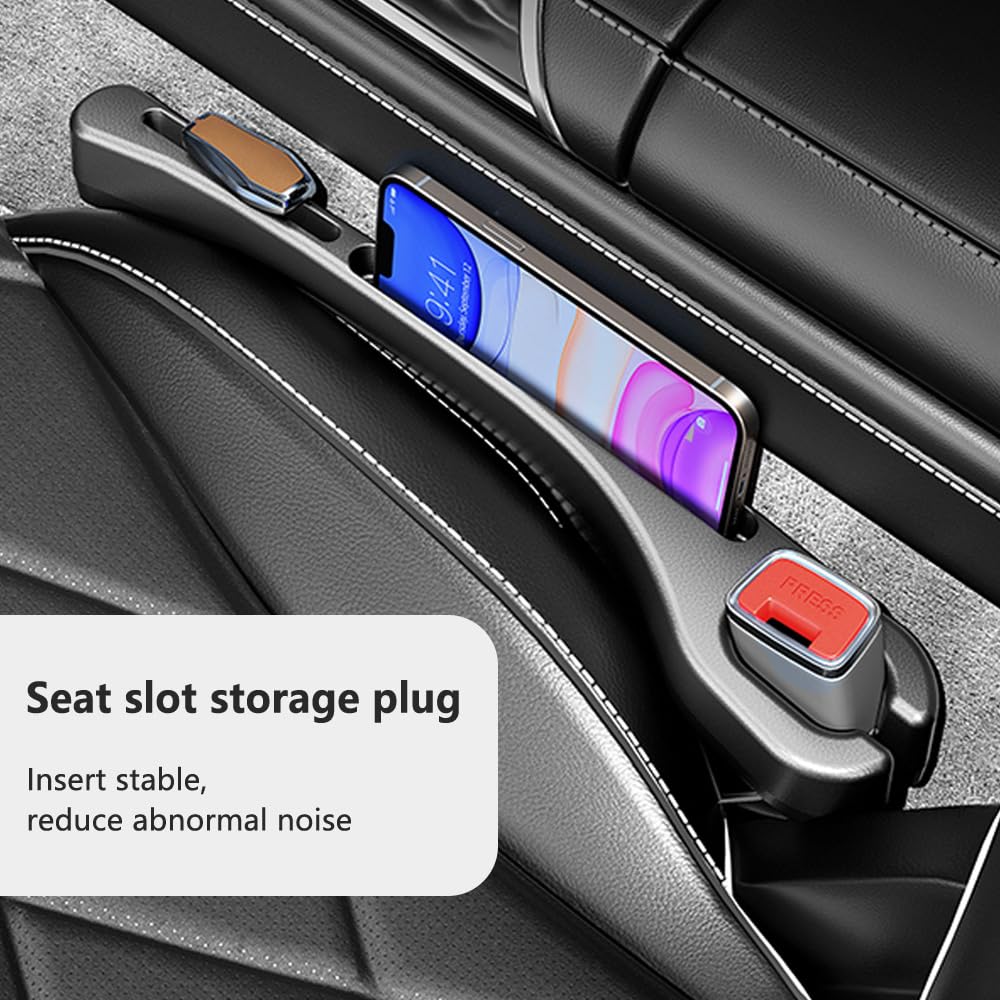 CEUTA Car Seat Gap Filler Organizer – Universal EVA Gap Filler Between Seat